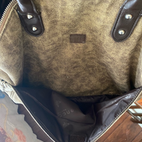 Kalencom diaper bag, brown/gold - Picture 6 of 13